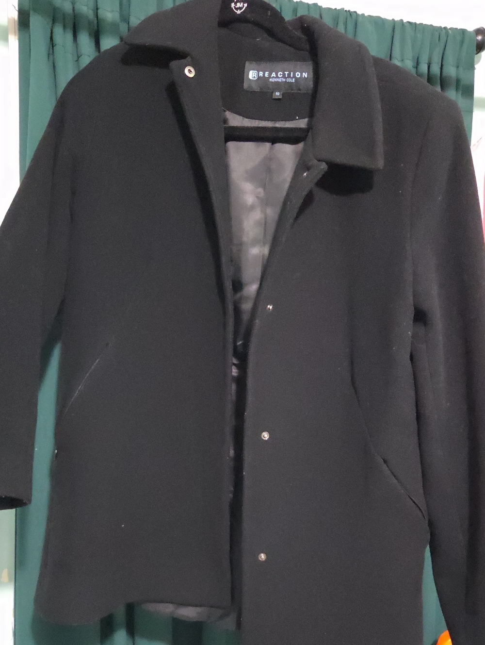 Kenneth Cole Reaction Black Women's Pea Coat